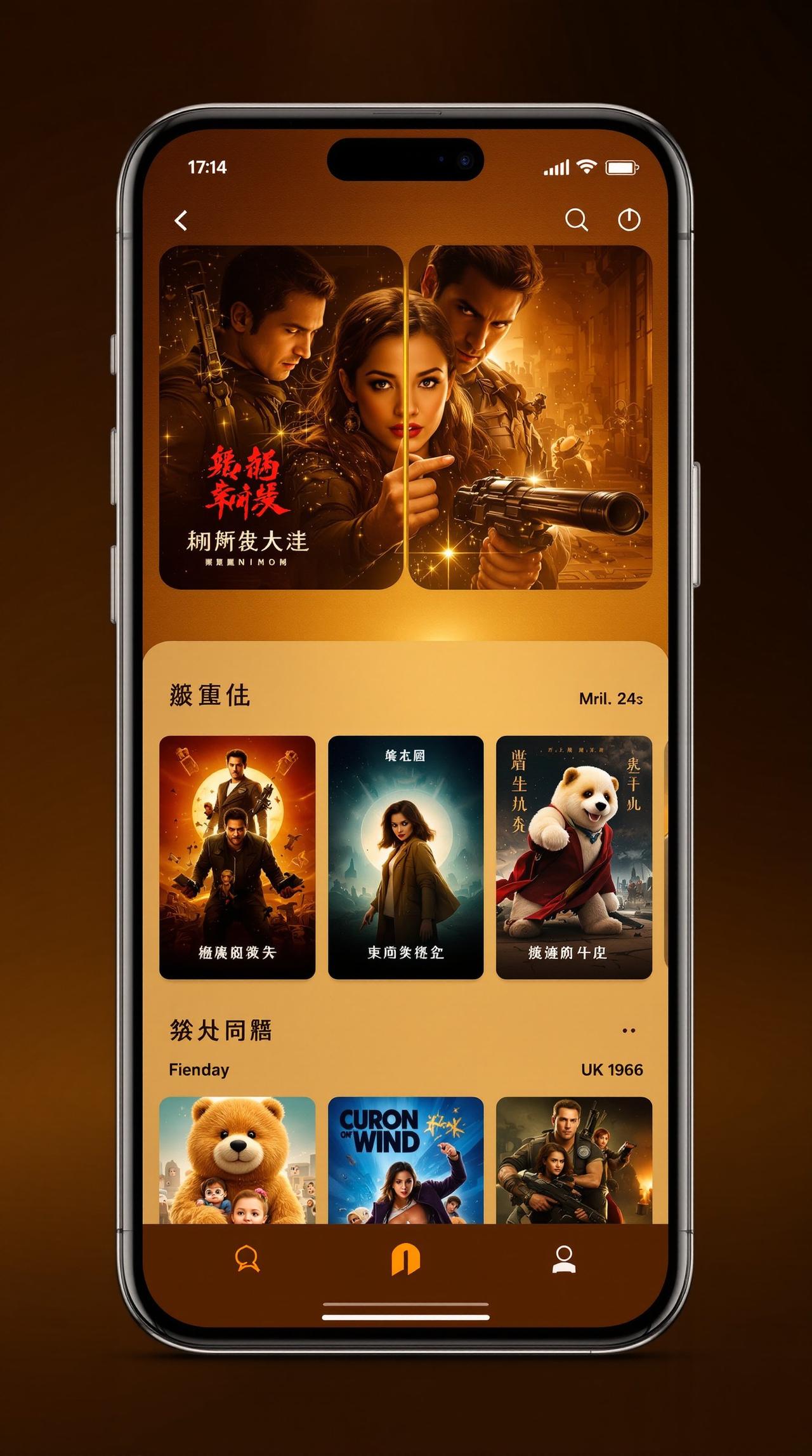 红狐影视APP界面预览